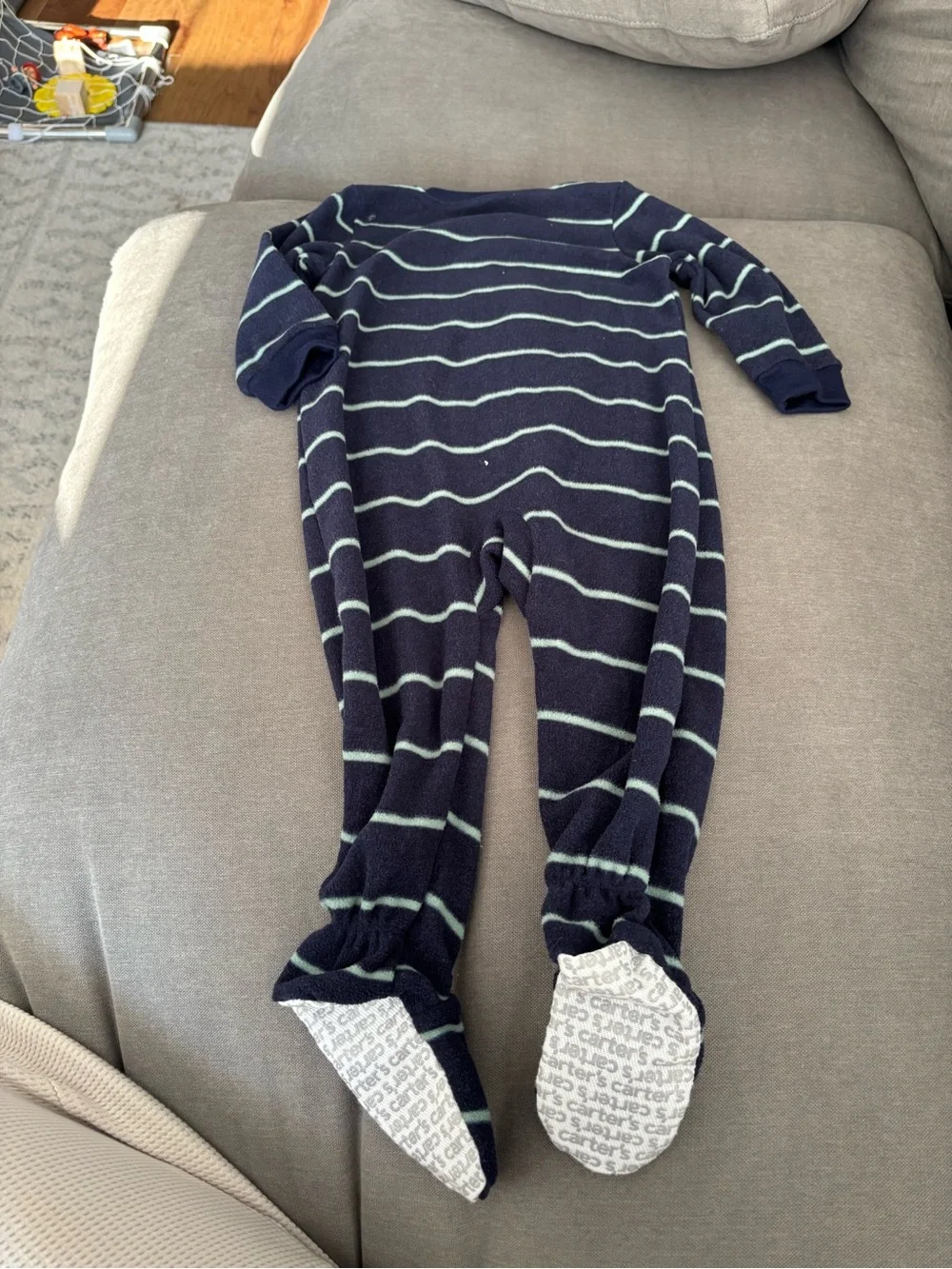 Carters Dino Fleece Footie Pajamas